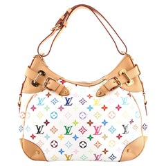 Louis Vuitton Greta Handtasche mit Monogramm, mehrfarbig