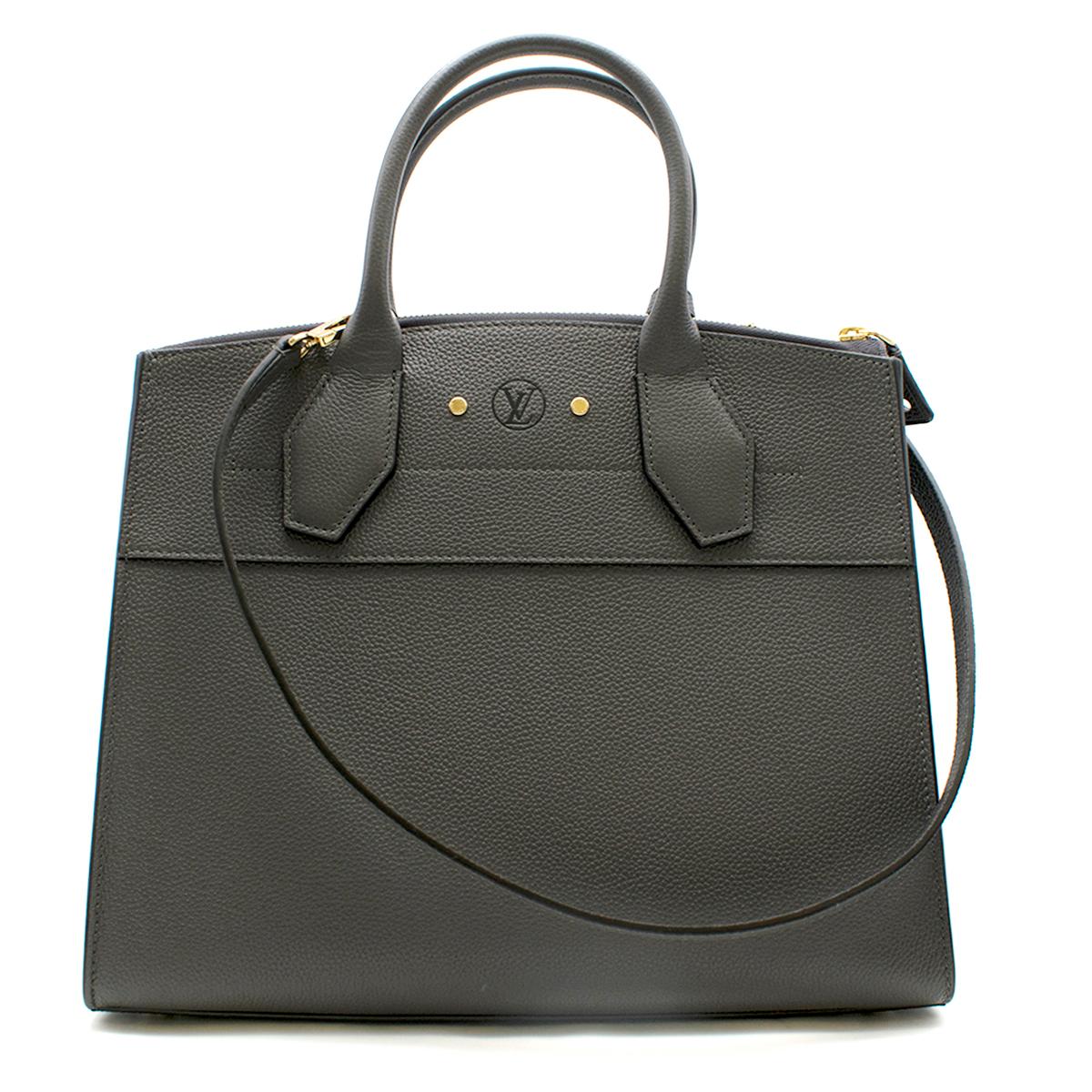 Louis Vuitton Grey Autres High End City Steamer MM Bag In Excellent Condition In London, GB