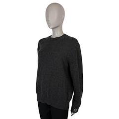 LOUIS VUITTON cachemire gris 2025 LV ICONS Pull Crewneck Mens S Women's M L.