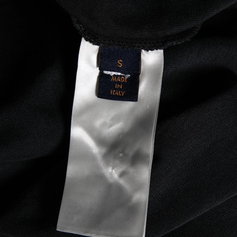 Louis Vuitton Grey Cotton Inside Out Short Sleeve Crew Neck T-Shirt S In Excellent Condition In Dubai, Al Qouz 2