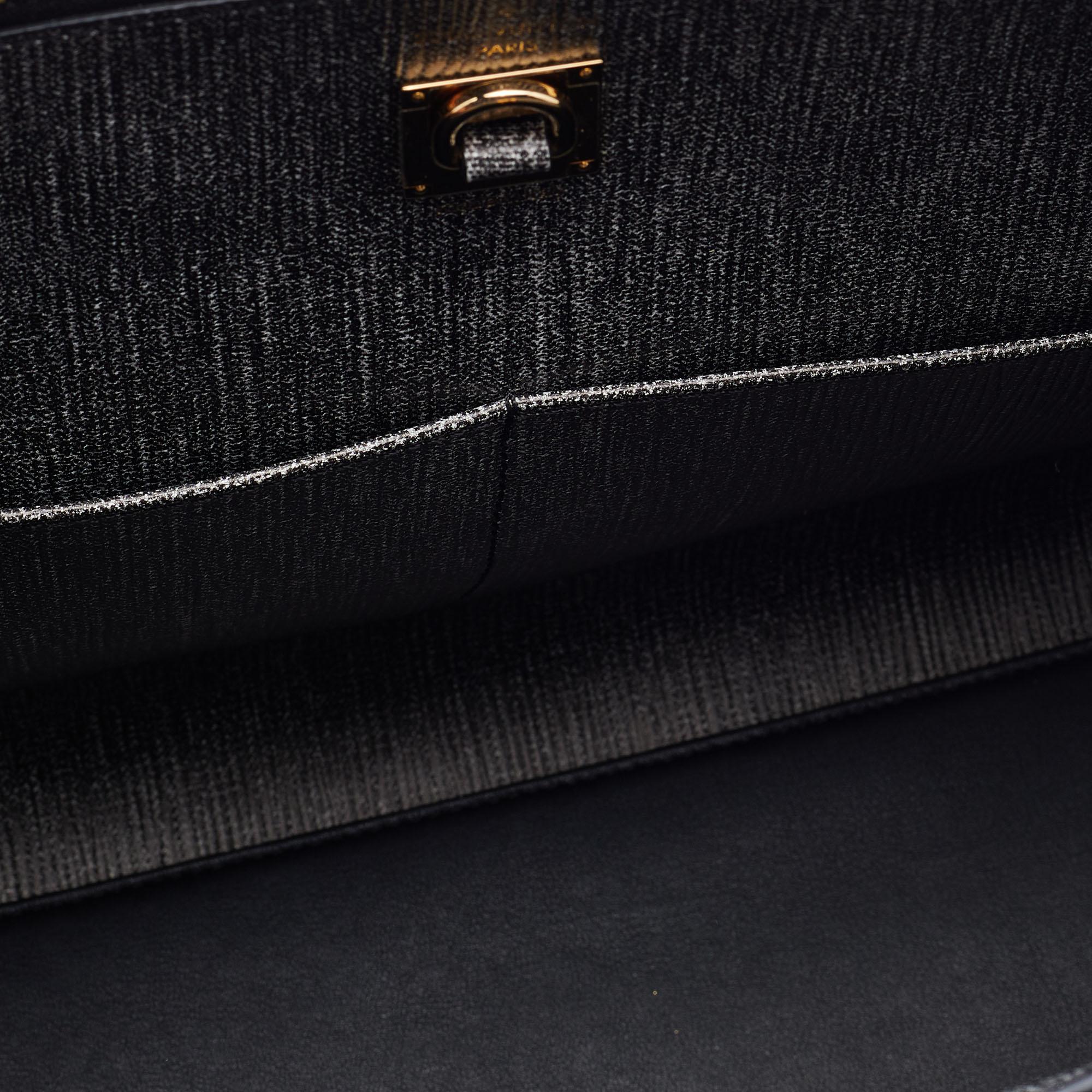 Louis Vuitton Grey Denim Epi Leather City Steamer MM Bag 4