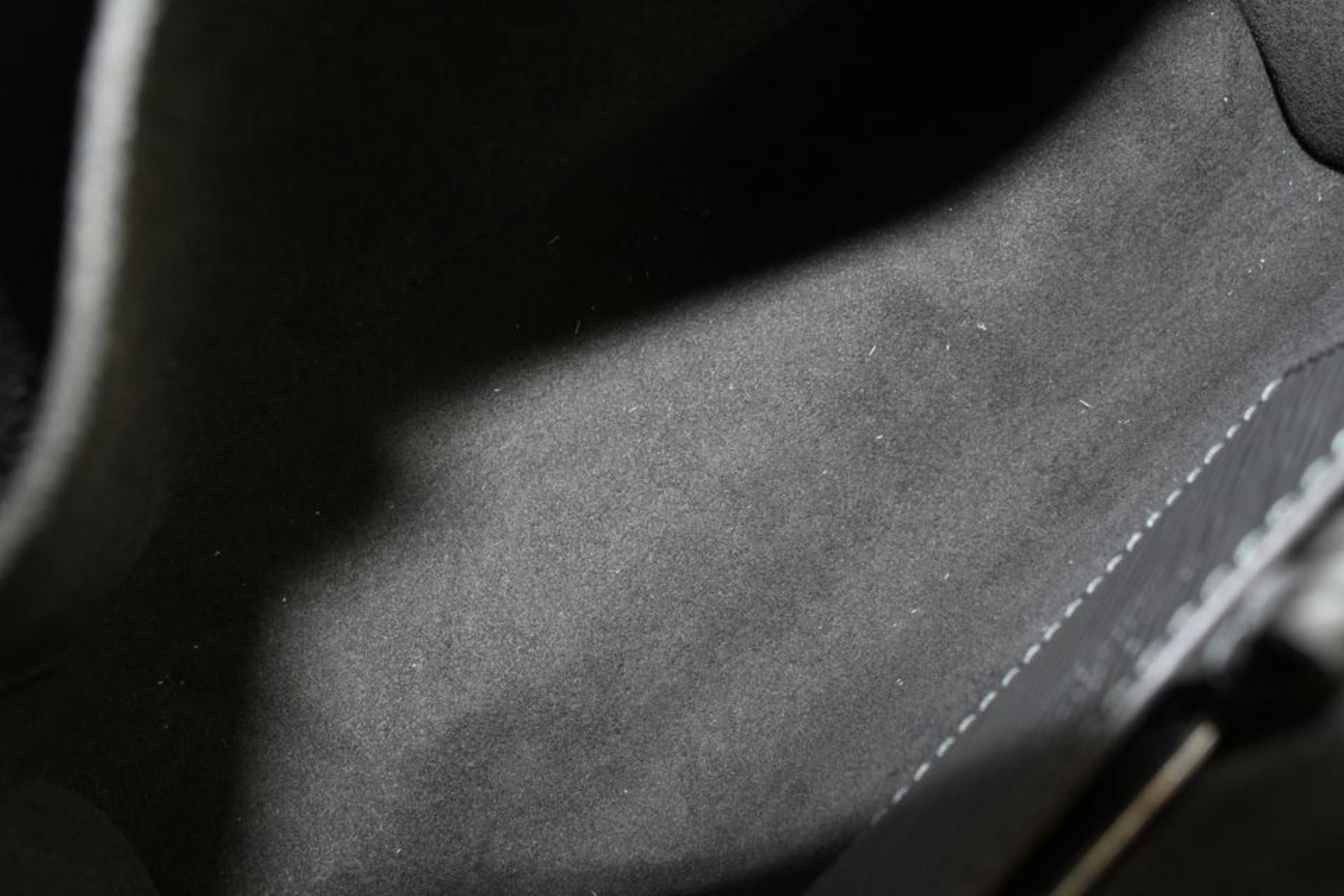 Louis Vuitton Grey Etain Epi Leather Twist MM Crossbody Bag 24lk721s 3