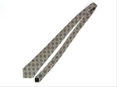 Louis Vuitton Grey Geometric Tie 210847