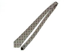 Louis Vuitton Grey Geometric Tie 210847