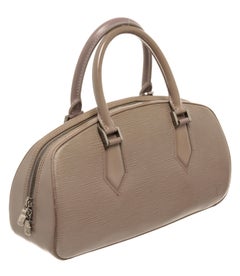 Louis Vuitton Grey Jasmine Epi Leather Bag
