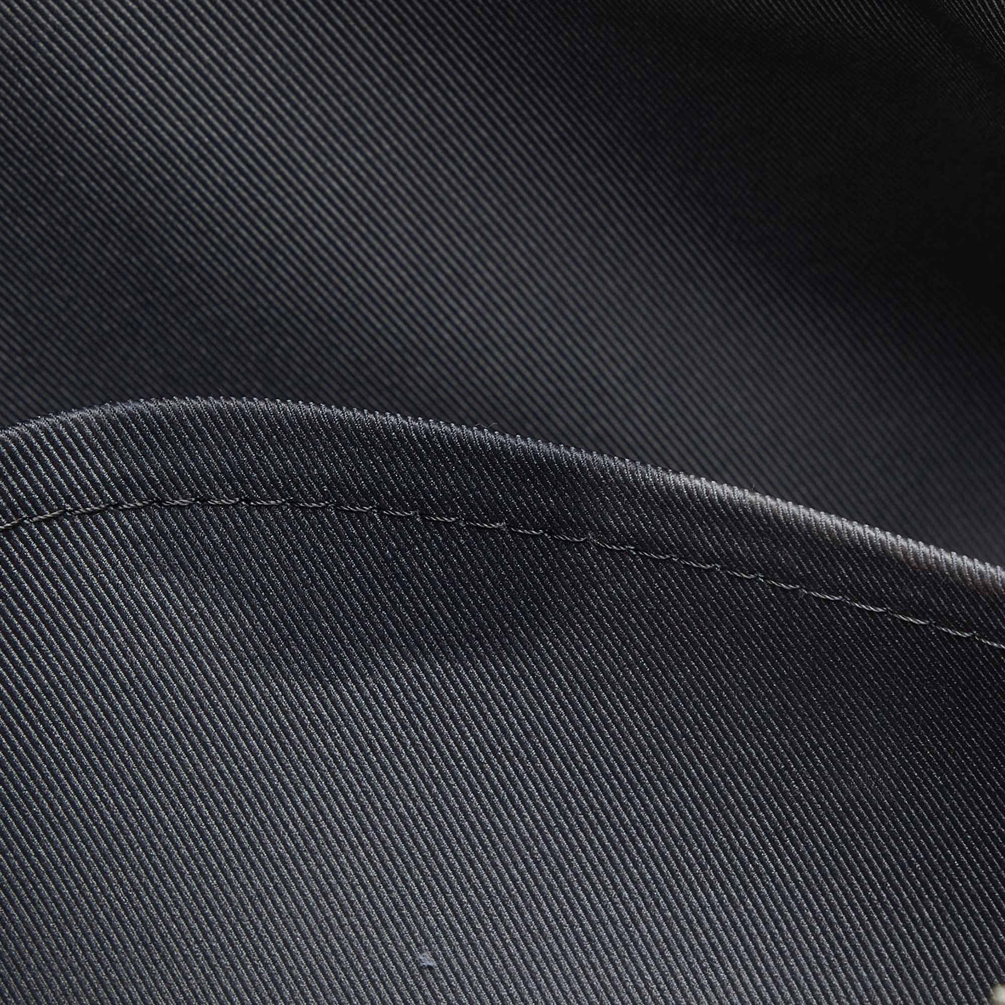 Louis Vuitton Grau Leder City Keepall Tasche im Angebot 4