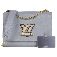 Louis Vuitton Twist MM Gray 