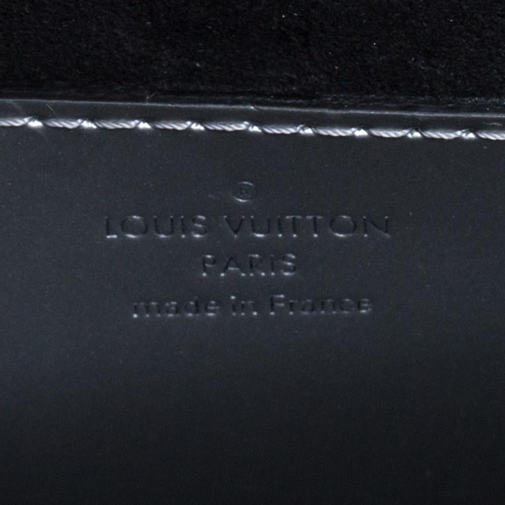 Louis Vuitton Grey Leather Space Argent Twist PM Bag 1