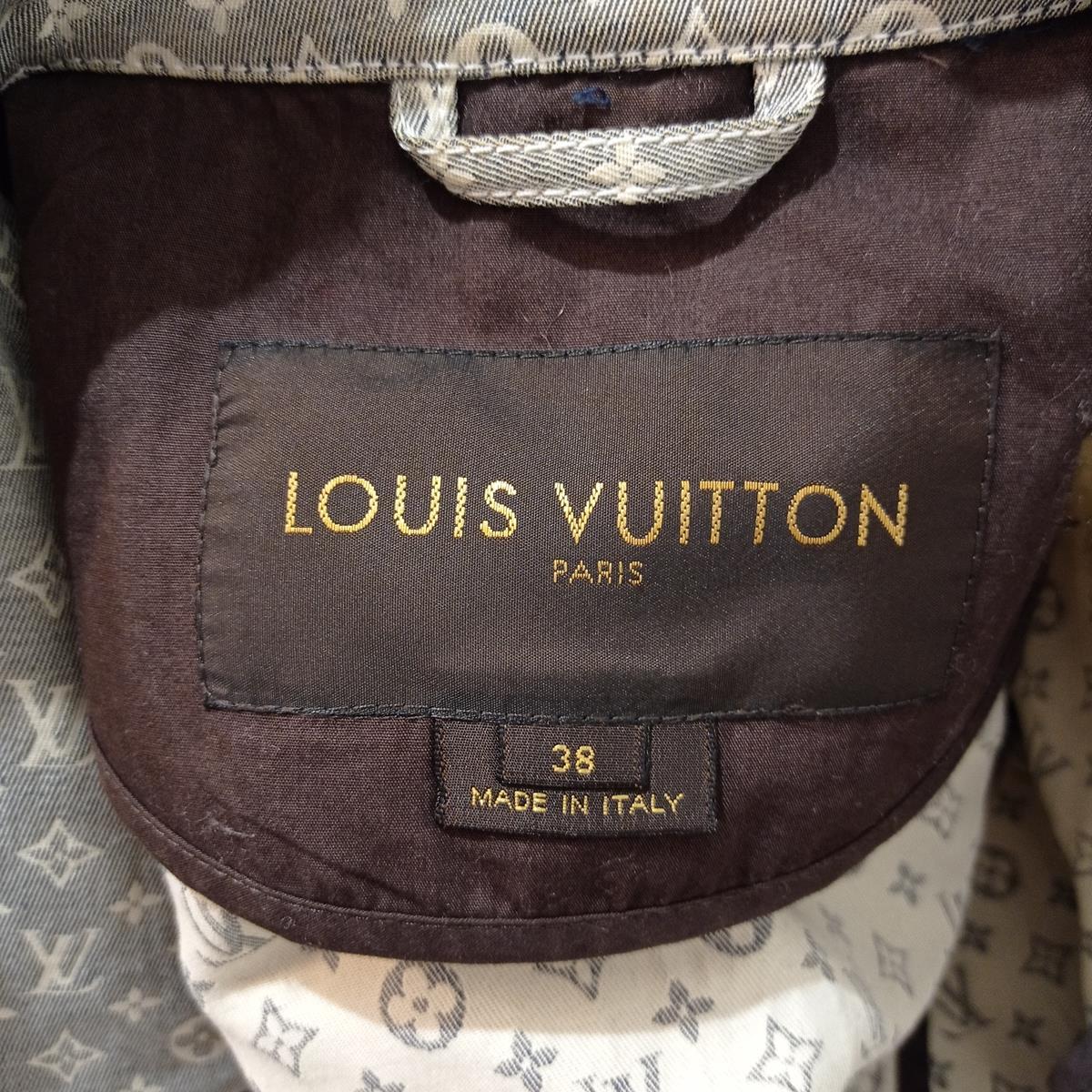 Women's Louis Vuitton Grey LV Jacket IT 38