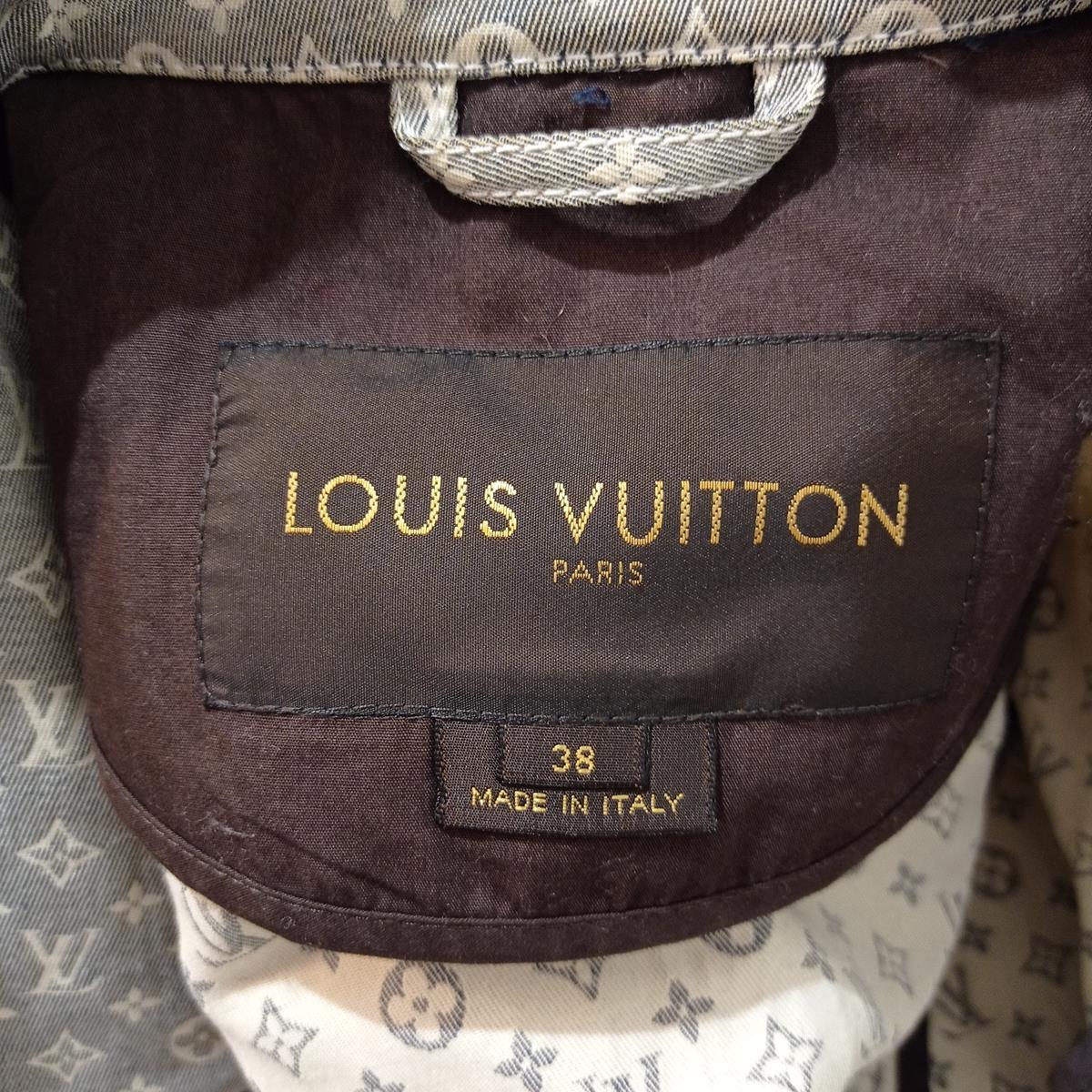 Louis Vuitton Grey LV Jacket IT 38 2