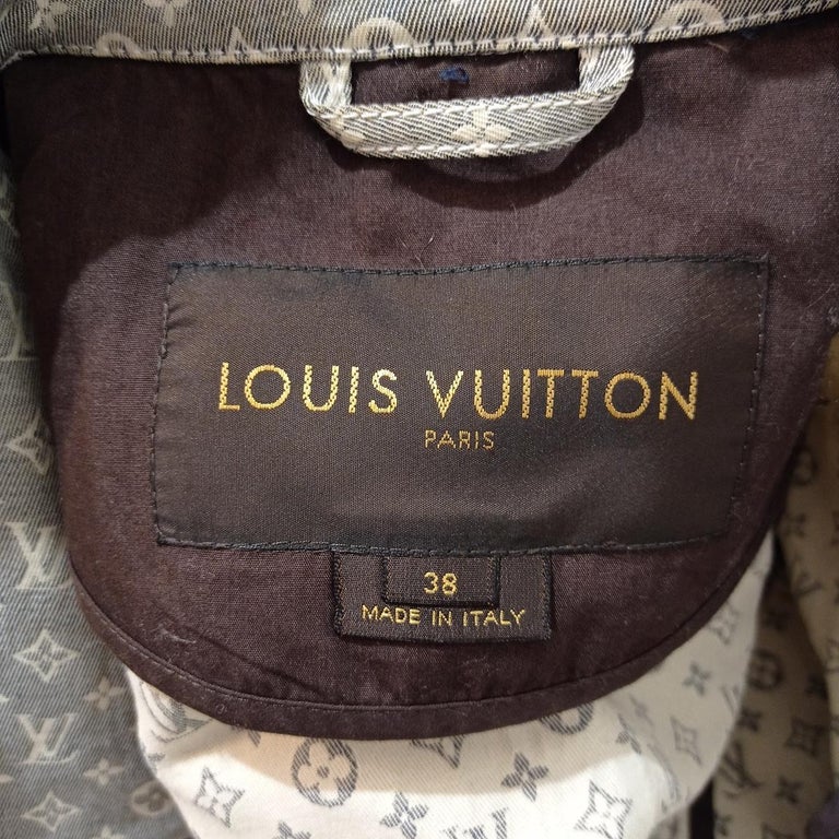 Louis Vuitton Grey Windbreaker Spring Jacket 61lz715s