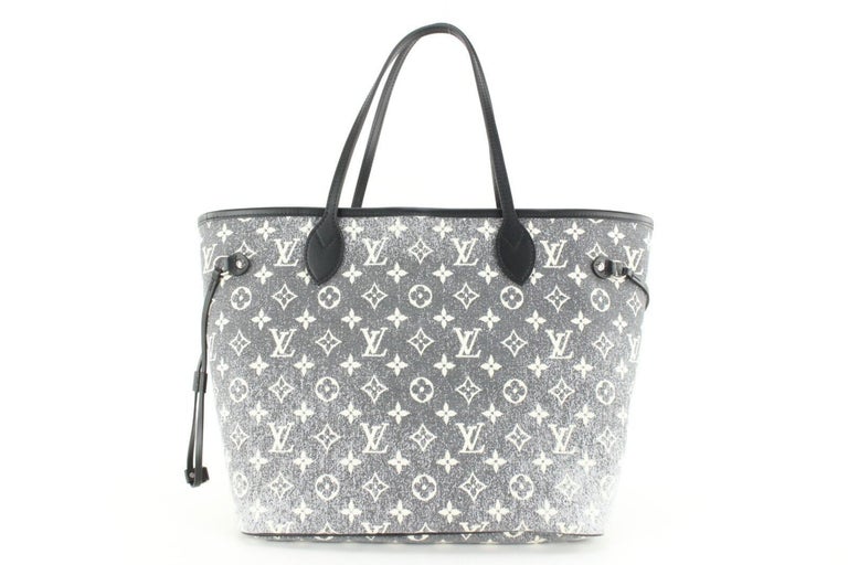 Louis Vuitton, Bags, Louis Vuitton Monogram Denim Noeful Mm Handbag  Drawstring 2wayextra Strap Coa