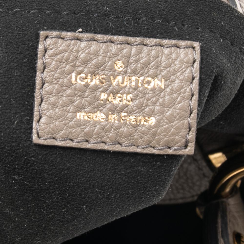 Louis Vuitton Grey Monogram Mahina Leather Solar PM Bag 6