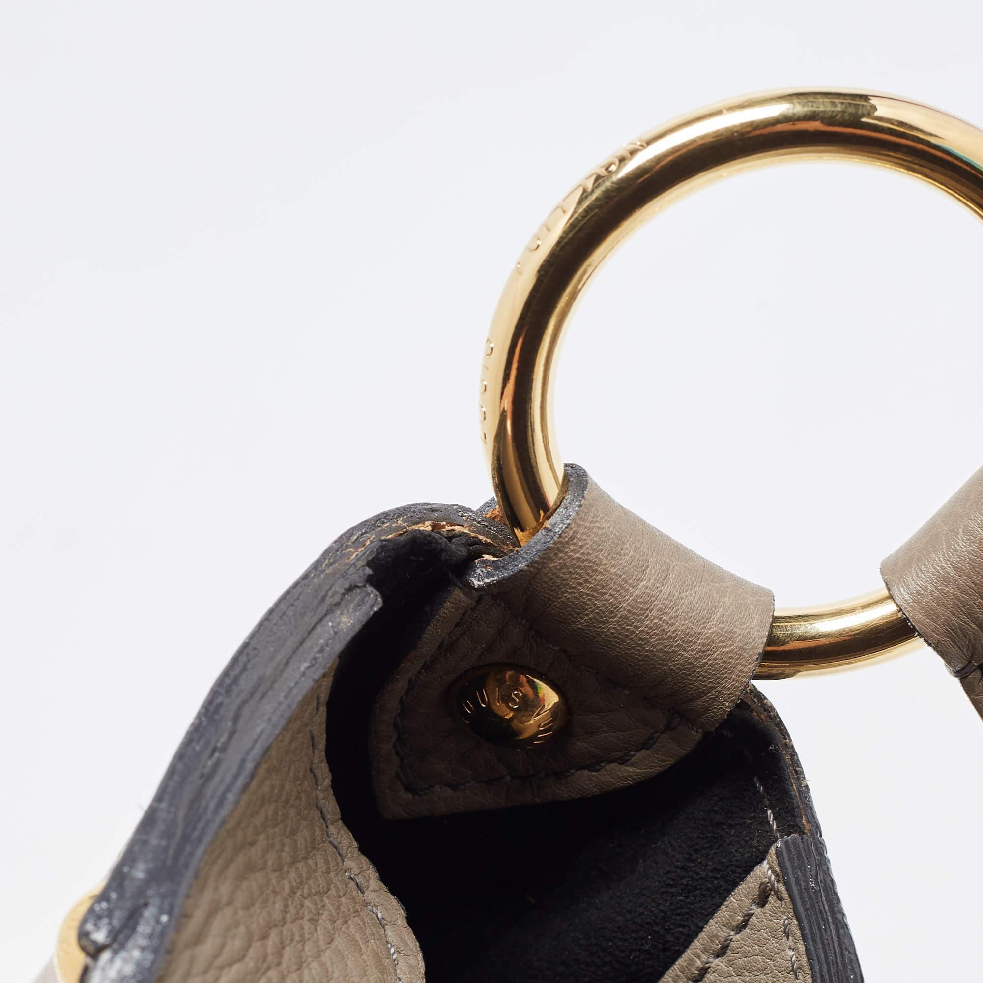Louis Vuitton Grey Monogram Mahina Leather Solar PM Bag 14