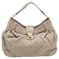 Louis Vuitton Grey Monogram Mahina Leather Solar PM Bag