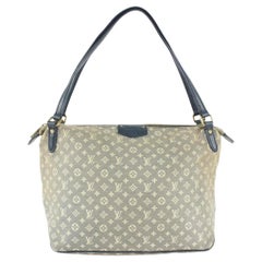 Louis Vuitton Grey Monogram Mini Lin Ballad Hobo Shoulder Bag 1019lv14