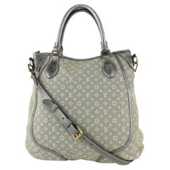 Louis Vuitton Grey Monogram Mini Lin Besace Angele 2way Bag 105lv11
