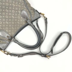 Louis Vuitton Grey Monogram Mini Lin Besace Angele 2way Tote bag 862299