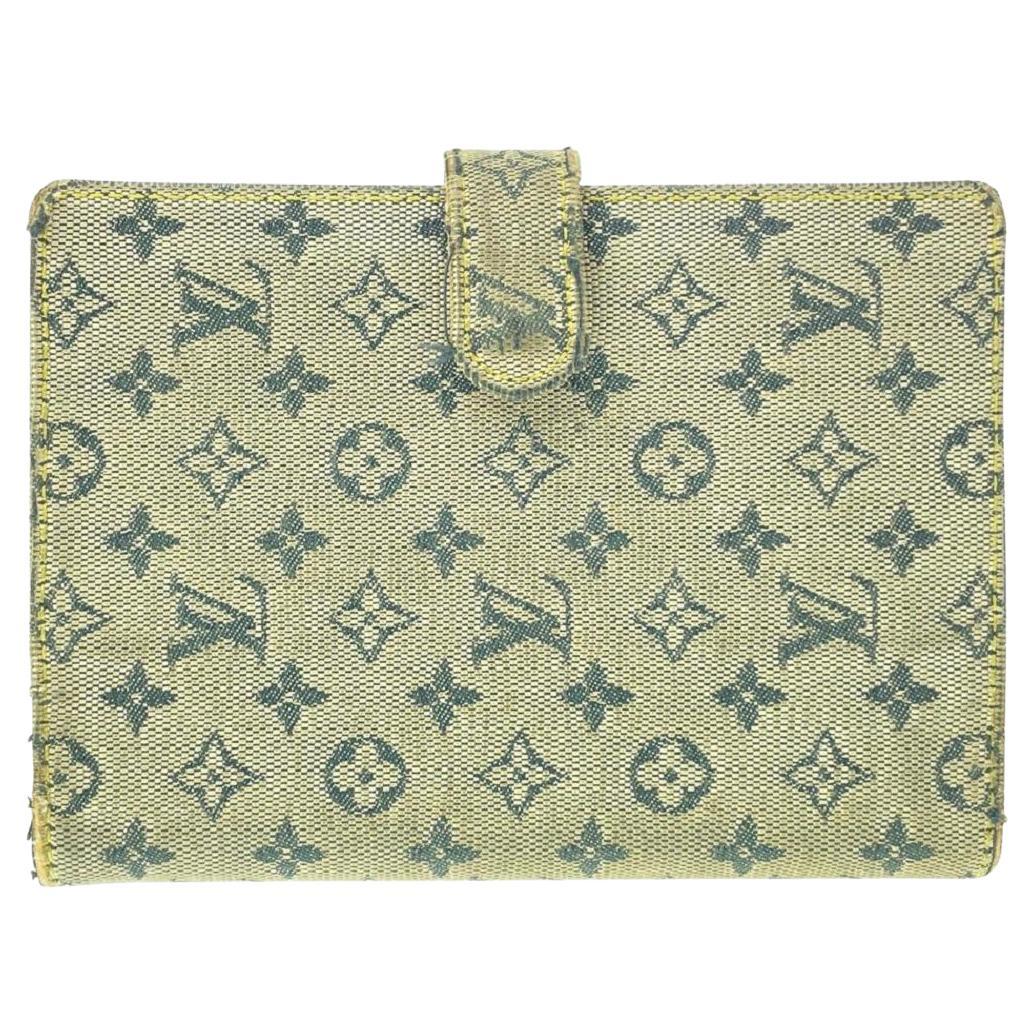Louis Vuitton Grey Monogram Mini Lin Small Ring Agenda PM Diary Cover  340lvs519 For Sale at 1stDibs