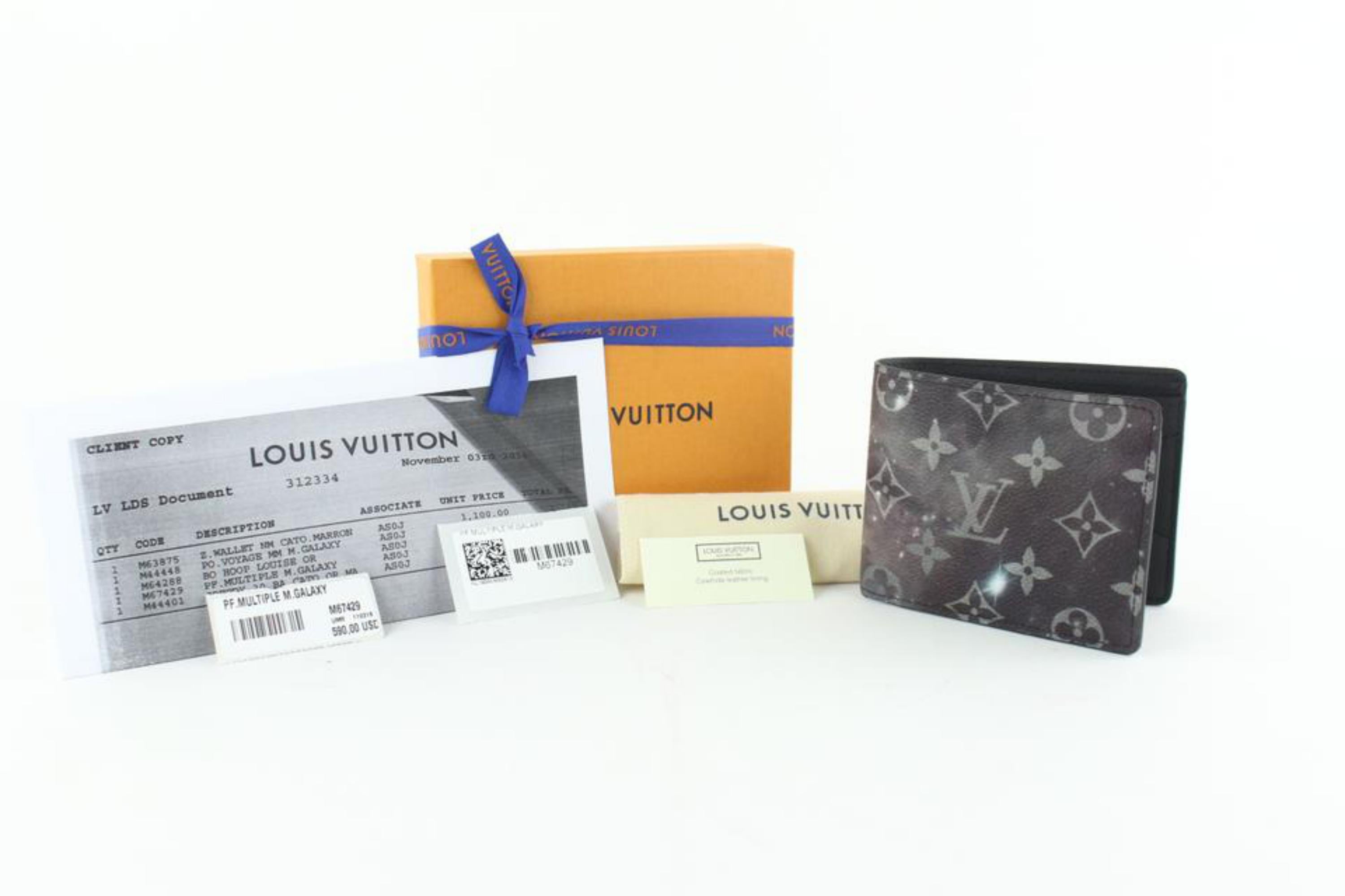 M44448 Louis Vuitton 2019 Monogram Galaxy Pochette Voyage MM