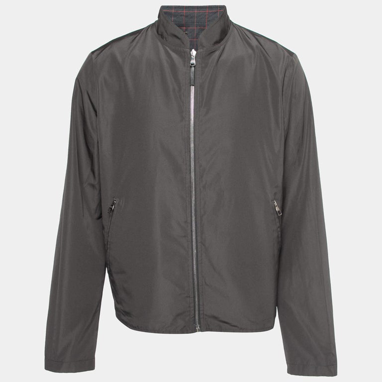 Louis Vuitton - Black Leather Jacket (Reversible)