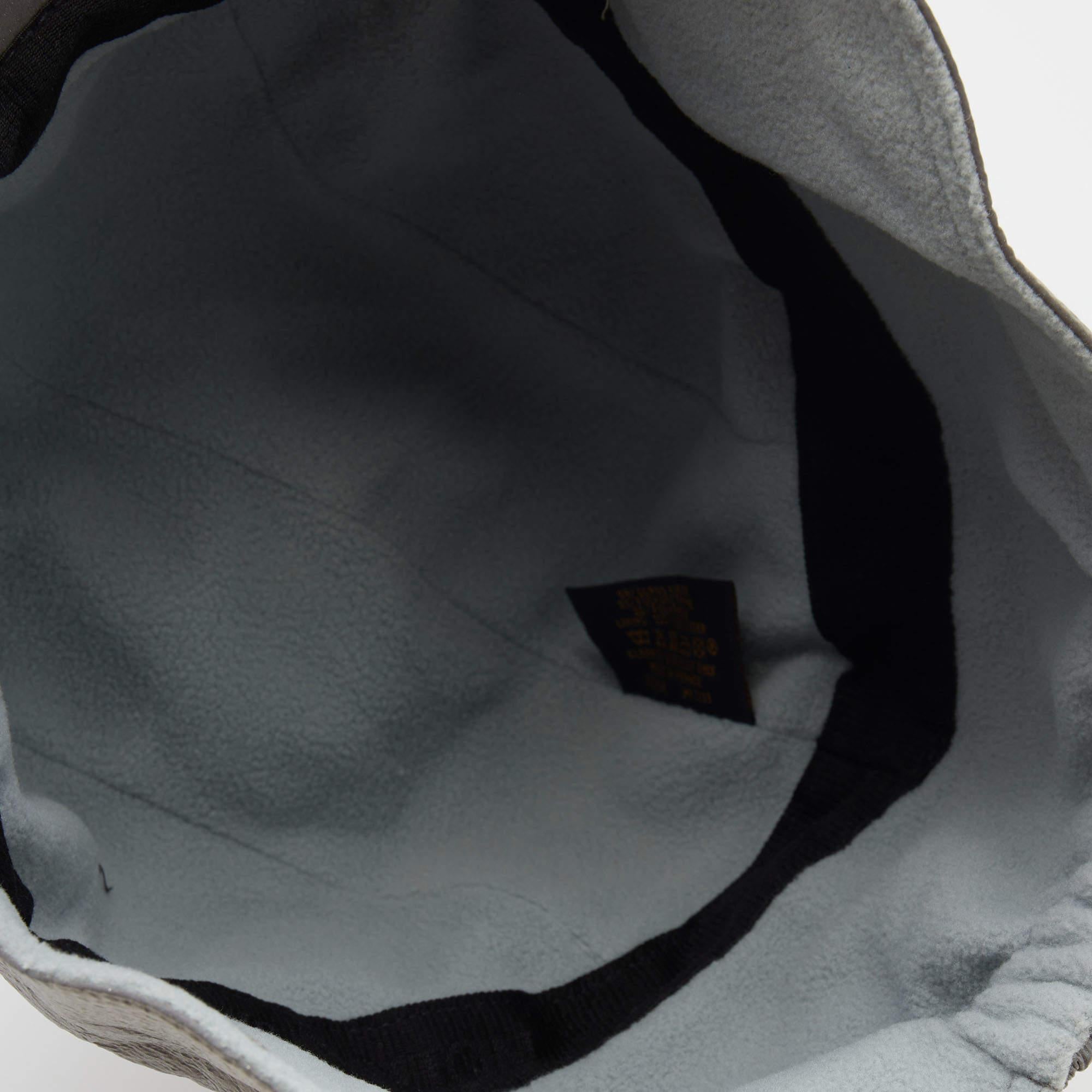 Men's Louis Vuitton Grey Shimmer Coated Space Mission Cap
