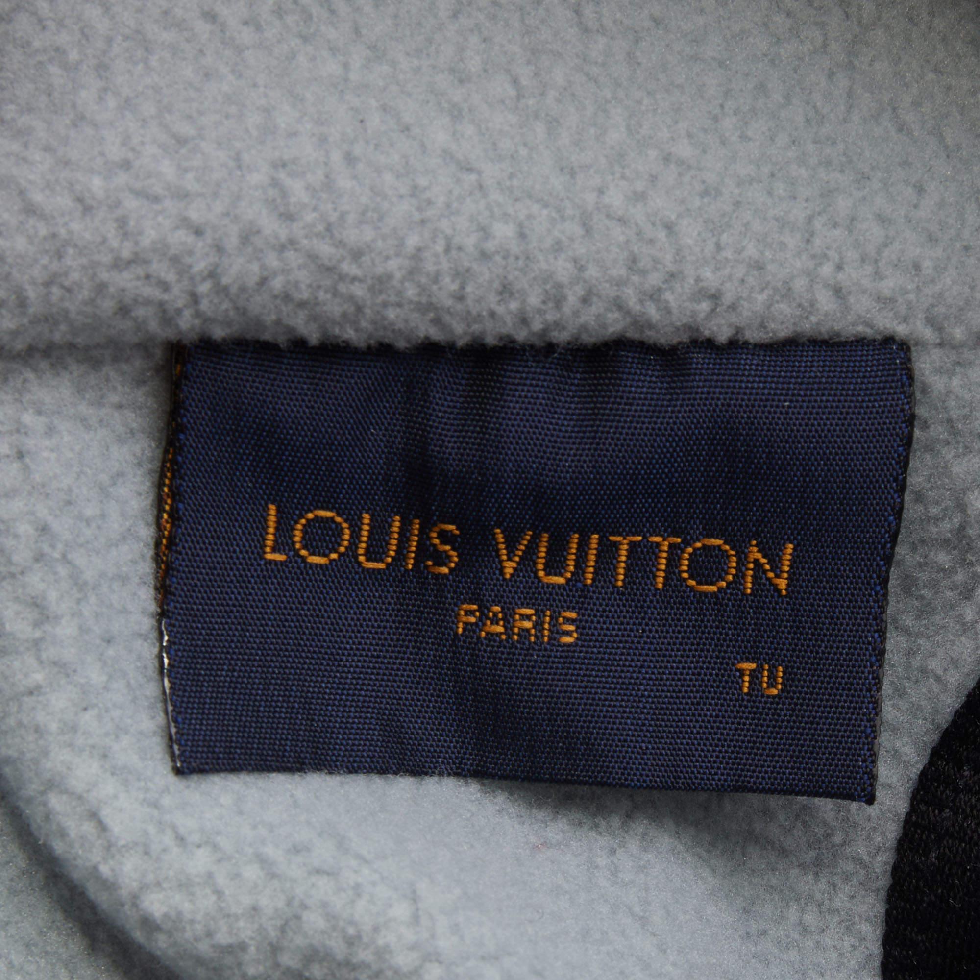 Louis Vuitton Grey Shimmer Coated Space Mission Cap 1