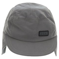 Louis Vuitton Grey Shimmer Coated Space Mission Cap