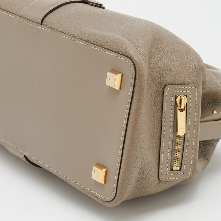 Louis Vuitton Grey Suhali Leather L'Ingenieux PM Bag For Sale 6
