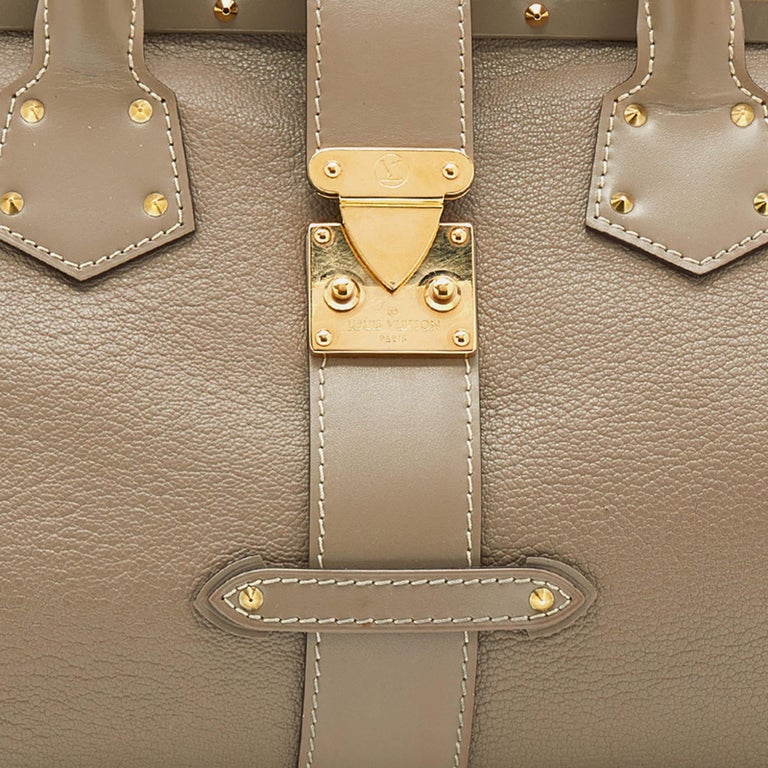 Louis Vuitton Grey Suhali Leather L'Ingenieux PM Bag For Sale 7