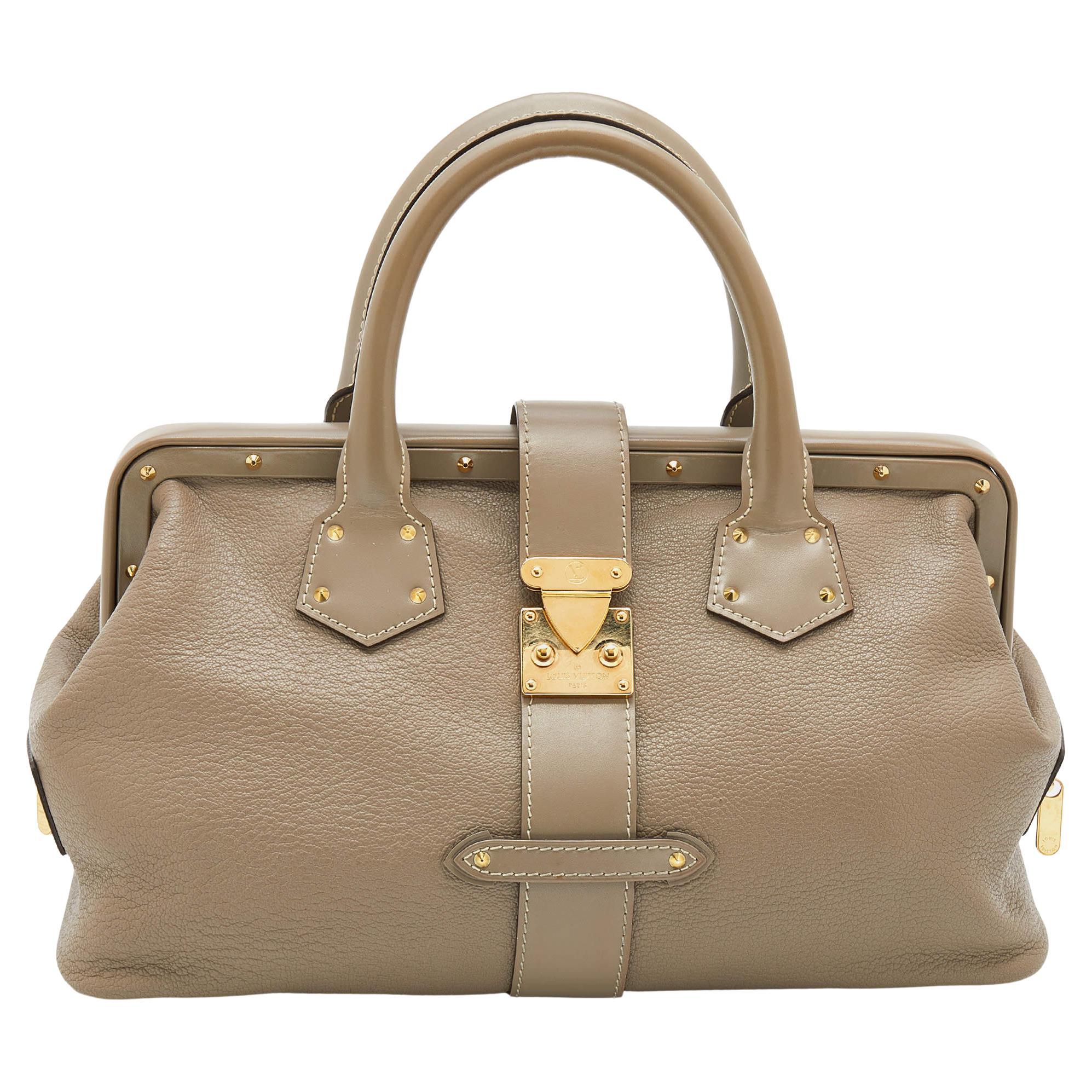 Louis Vuitton White Suhali Leather L'Impetueux Bag at 1stDibs
