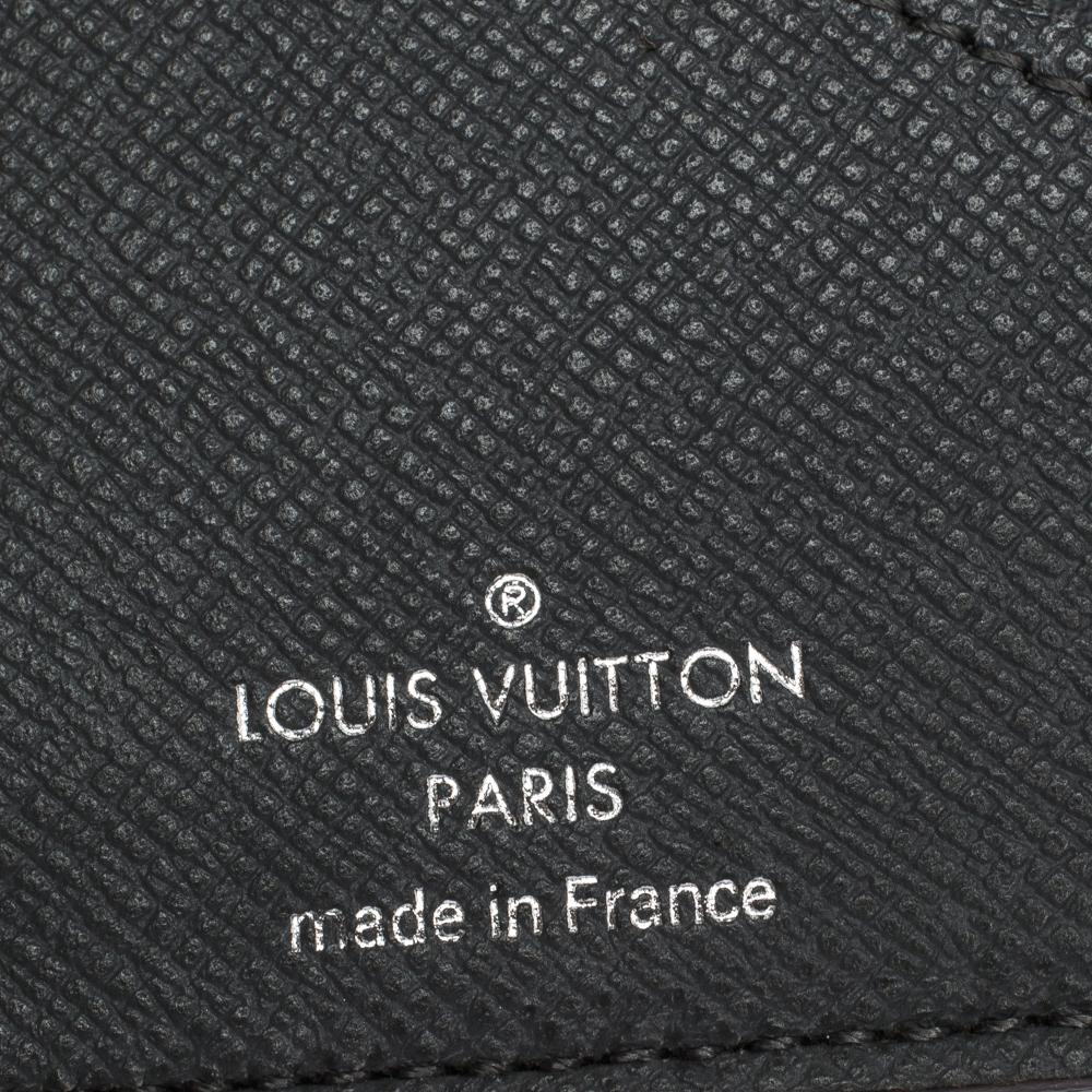 Louis Vuitton Grey Taiga Leather Brazza Wallet 4