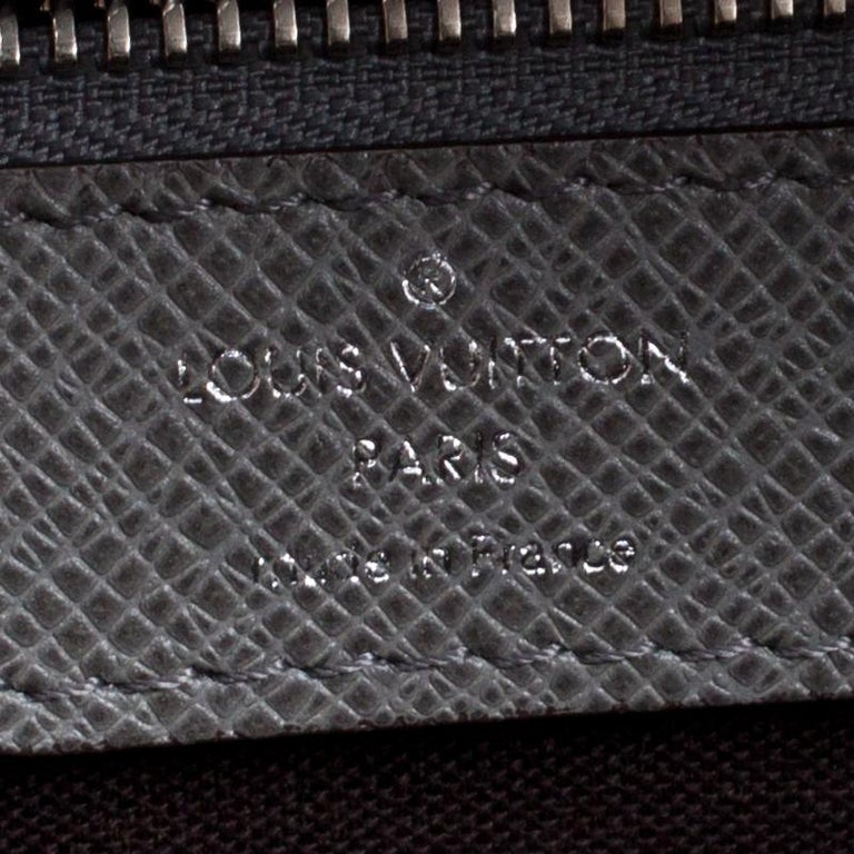 LOUIS VUITTON - LV Boston Bag \ Kendall GM Ardoise Black Taiga Leather -  RARE