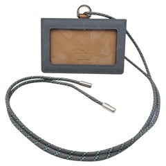 Louis Vuitton Grau Titanium Canvas und Leder Cosmos ID Holder