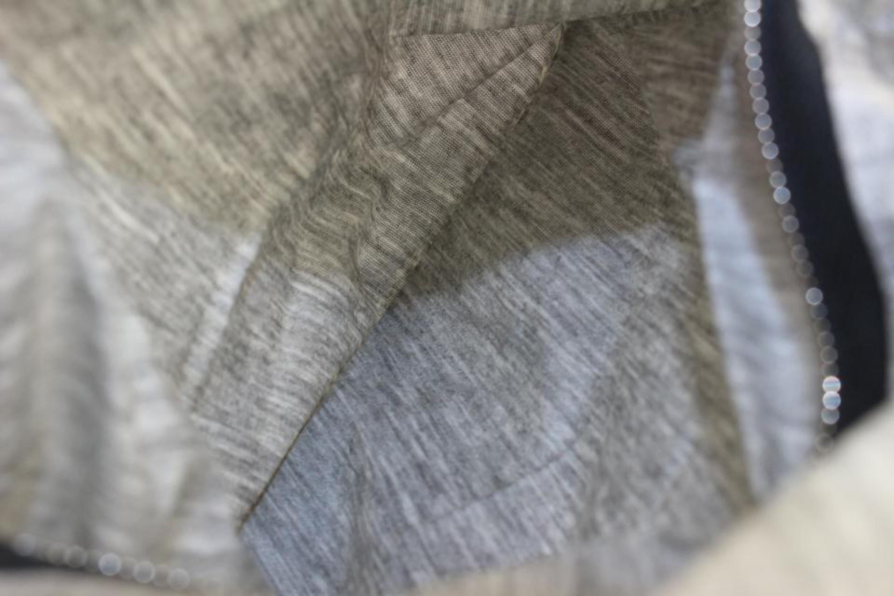 Louis Vuitton Giacca a vento grigia 61lz715s in vendita 2