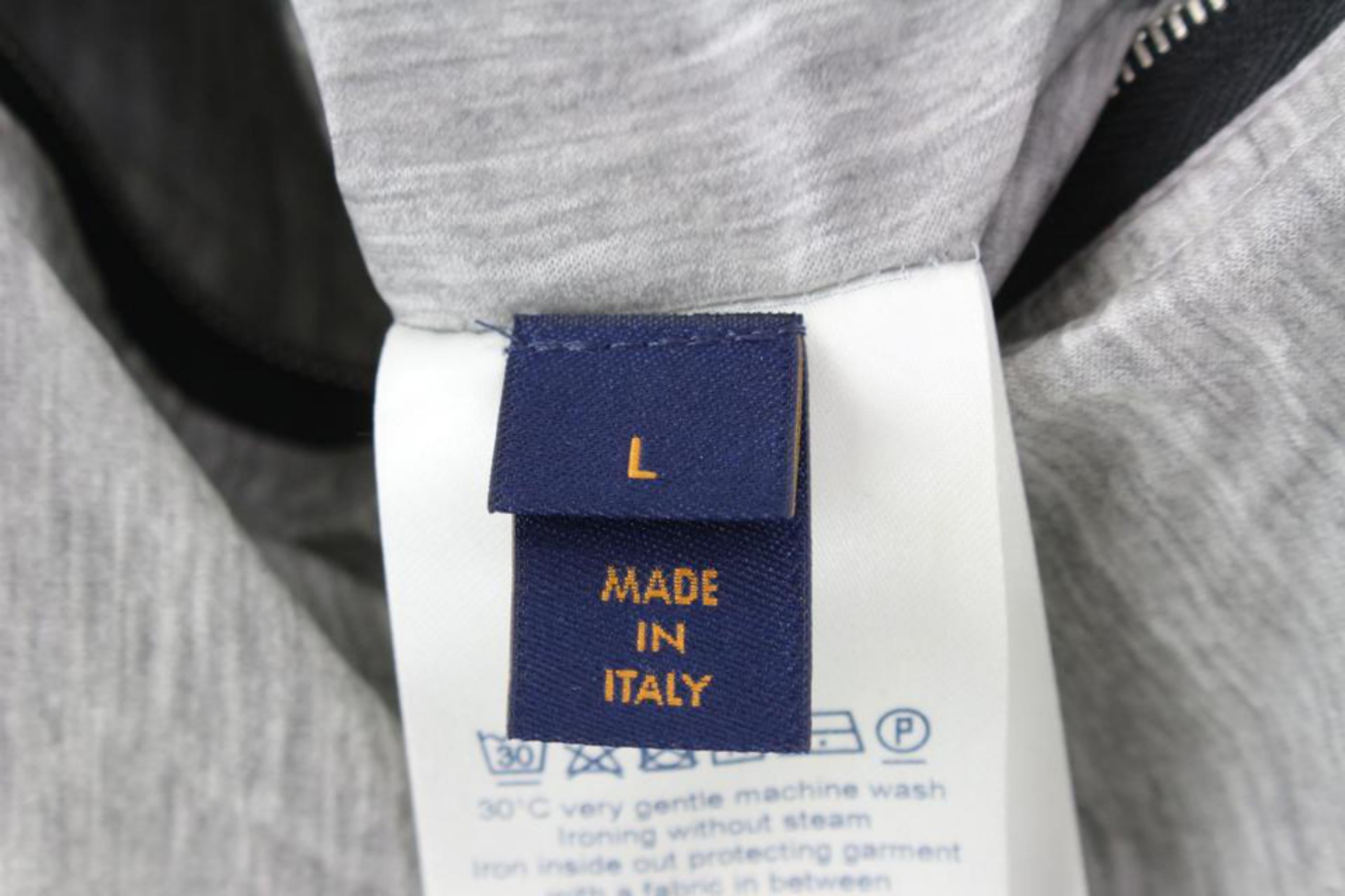 Louis Vuitton - Veste portefeuille à remontage gris 61lz715 en vente 4