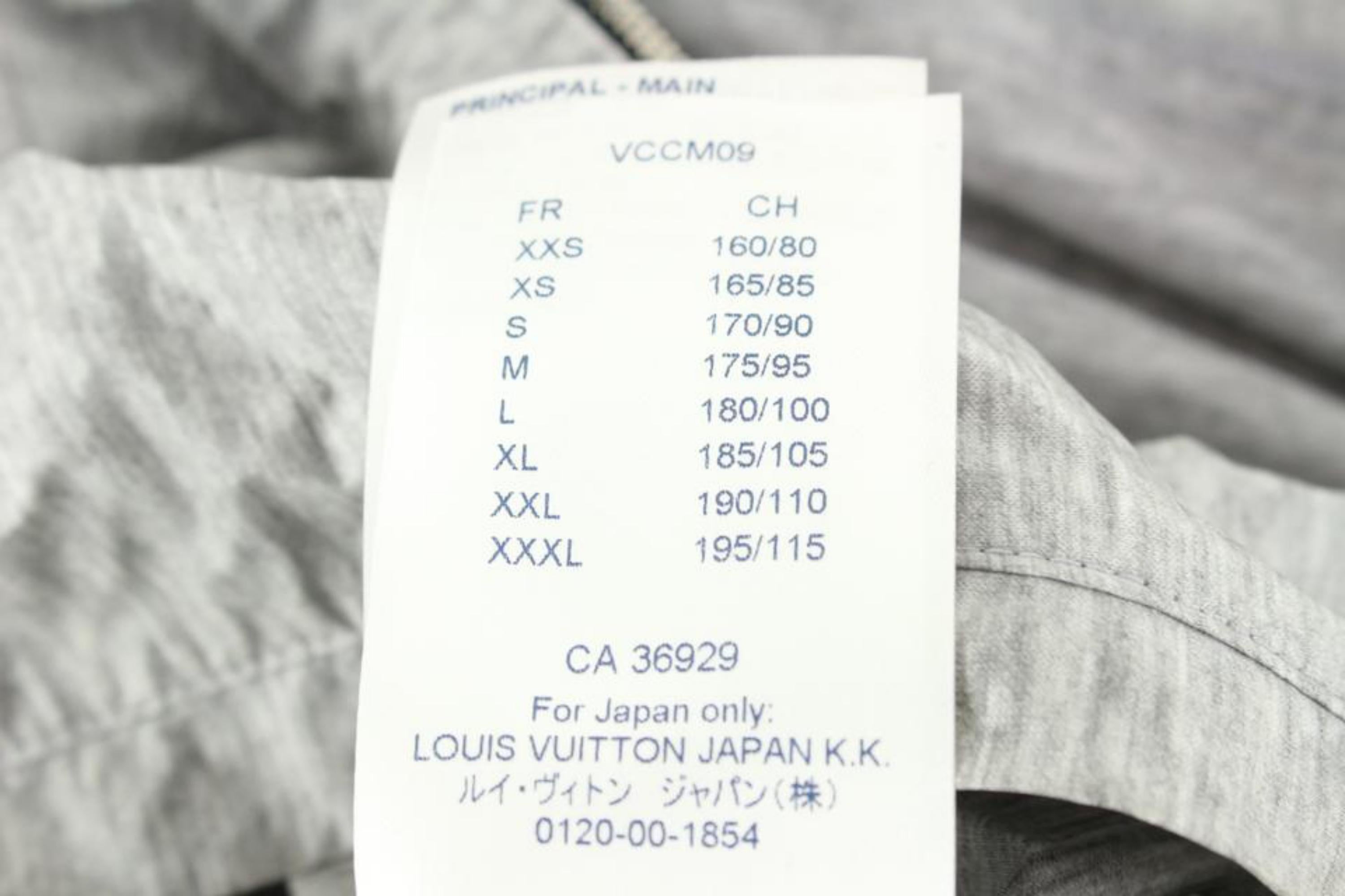 Louis Vuitton - Veste portefeuille à remontage gris 61lz715 en vente 2