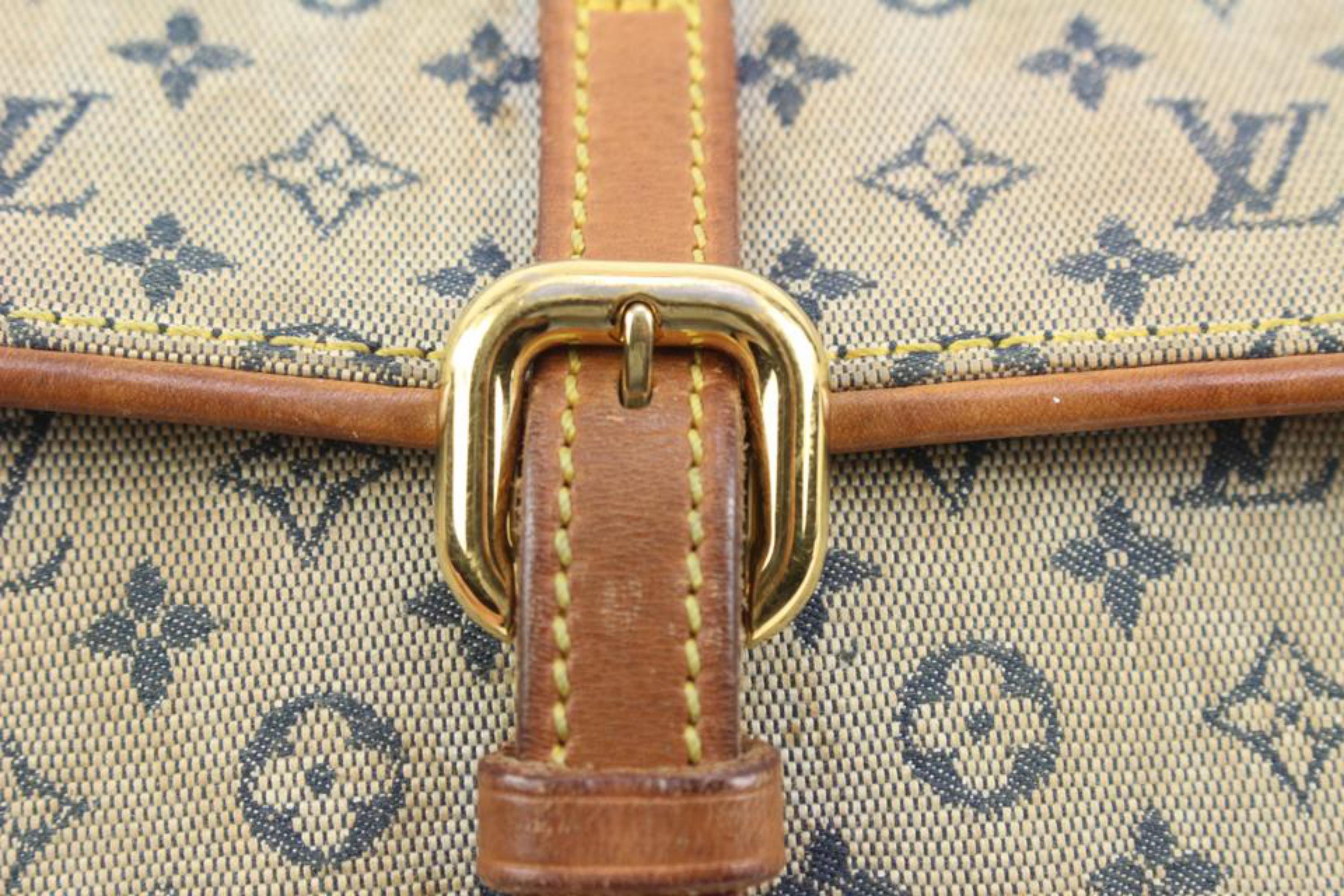 Louis Vuitton Grey x Navy Camille Chain Crossbody Bag 33lk413s 1