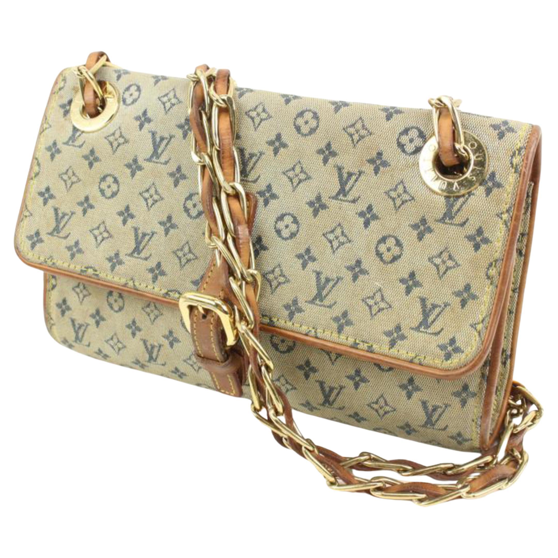 Louis Vuitton Crossbody Navy Blue - 6 For Sale on 1stDibs