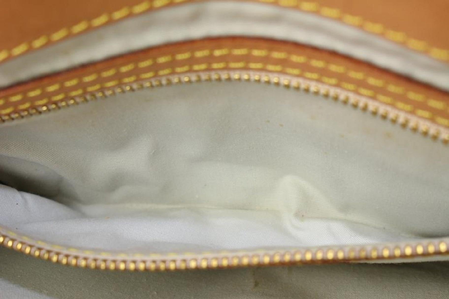 Louis Vuitton Grey x Navy Monogram Mini Lin Camille Crossbody Chain Flap Bag  3