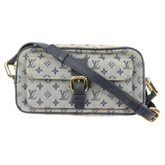 Leather bag Louis Vuitton Navy in Leather - 29970314