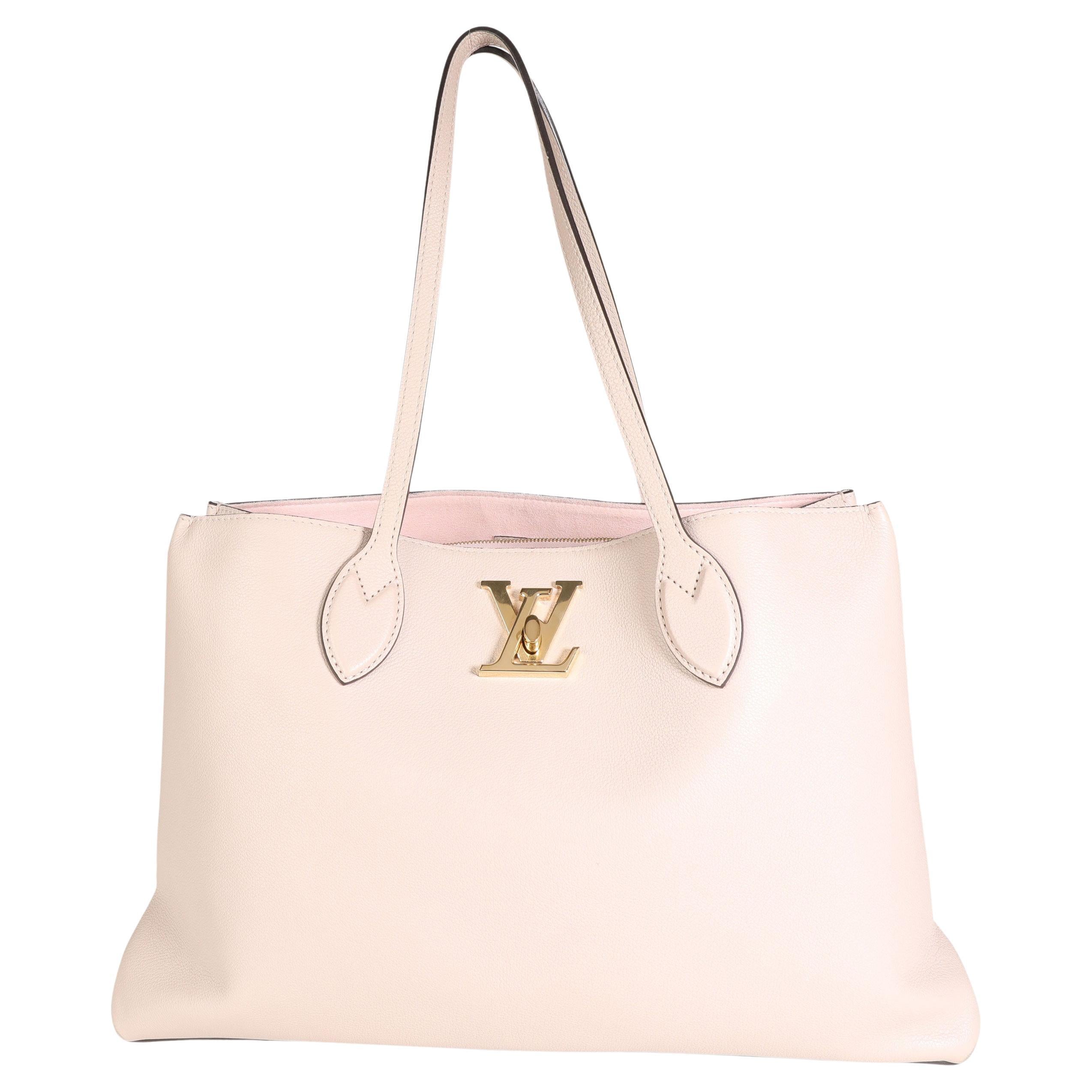 Louis Vuitton Damier Azur Totally PM Zip Tote Shoulder Bag 