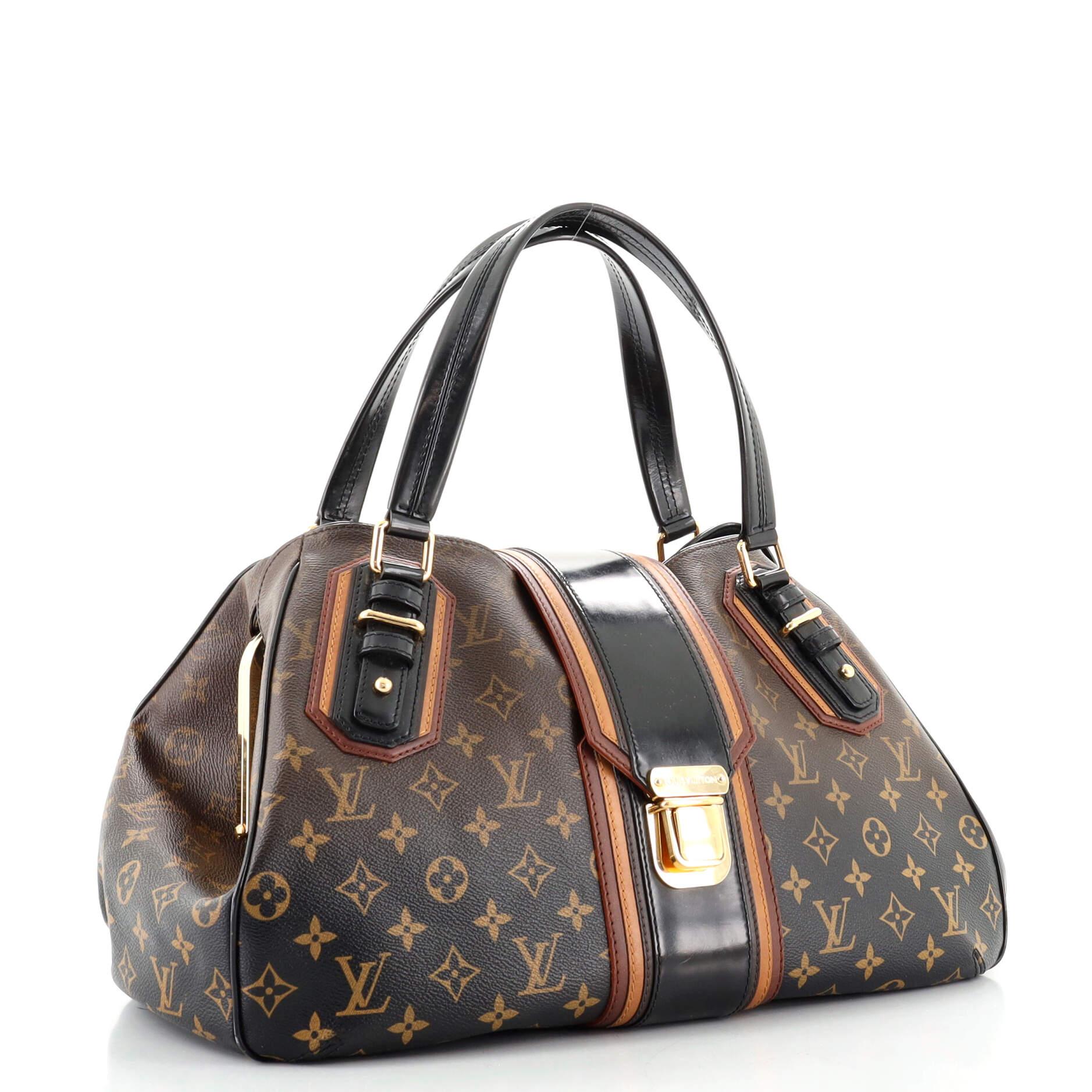 Louis Vuitton Griet Handtasche Limited Edition Monogram Mirage (Schwarz)