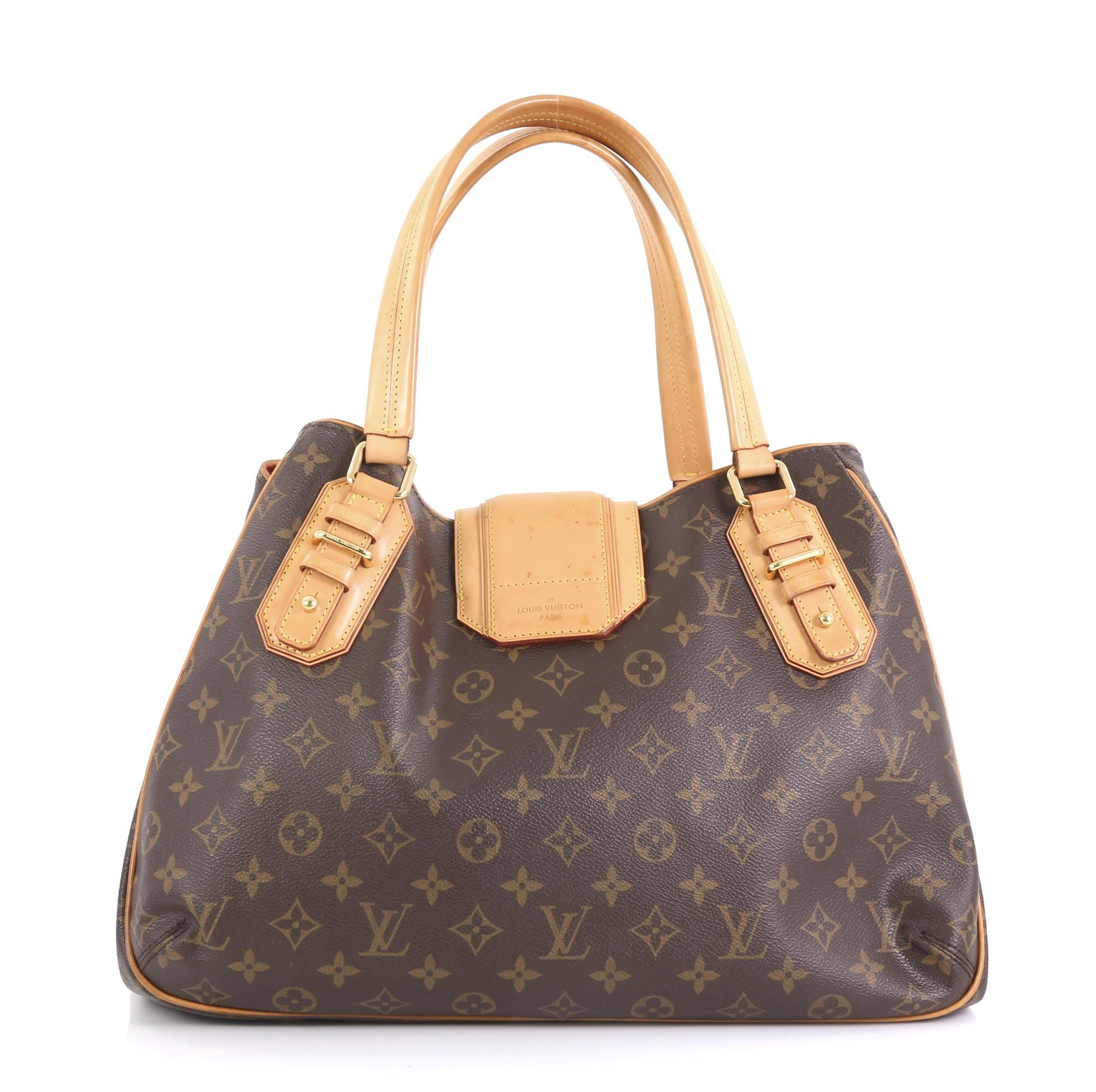 Louis Vuitton Griet Handbag Monogram Canvas In Good Condition In NY, NY