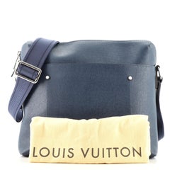 Louis Vuitton Grigori Messenger Bag Taiga Leather PM