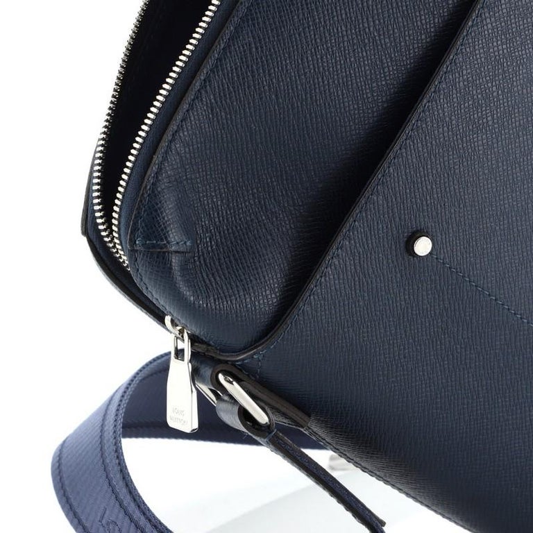 Louis Vuitton Glacier Taiga Leather Milo Messenger Bag - Yoogi's