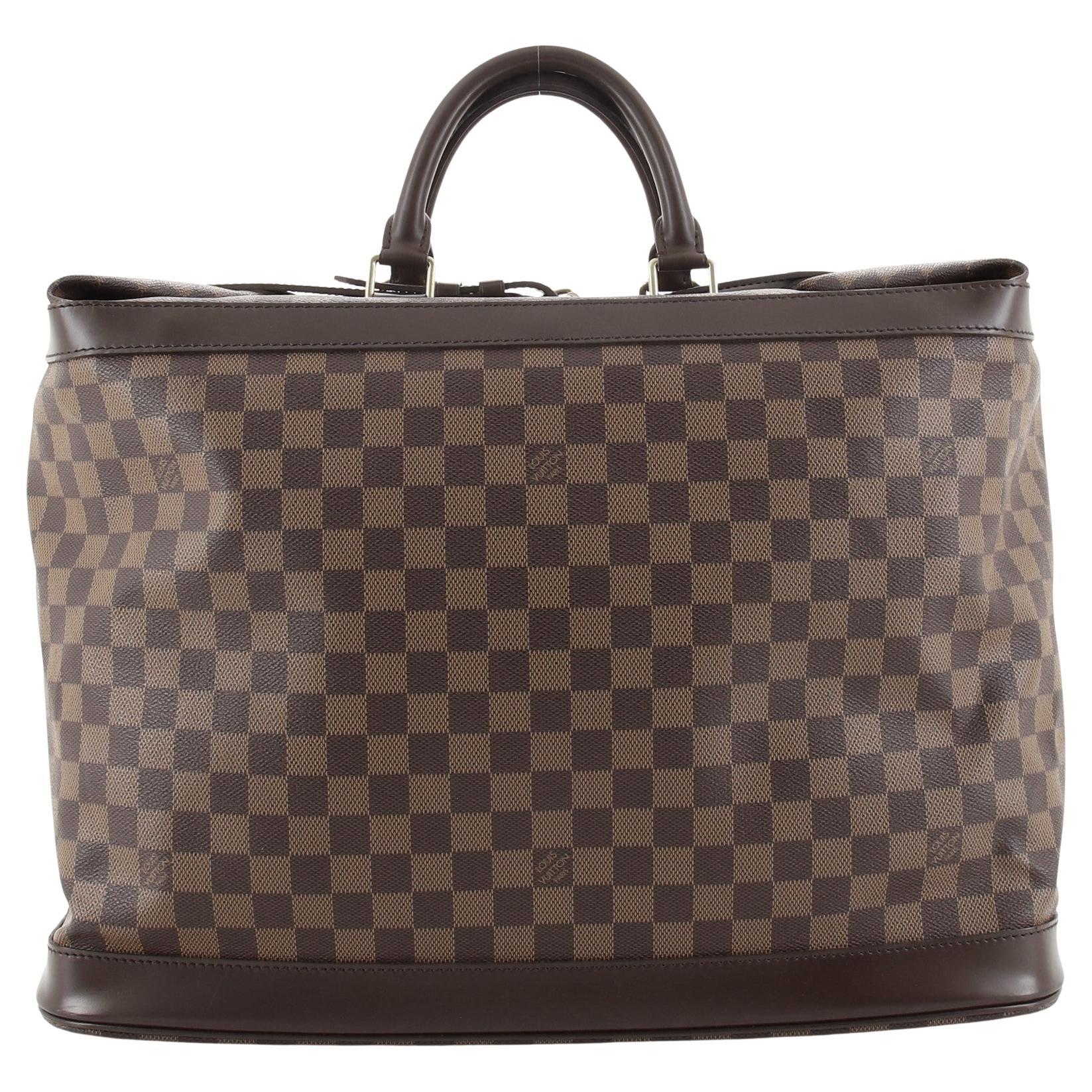 UNWORN Louis Vuitton Monogram Denim Trunks and Bags Travel Shoulder Bag  Weekender at 1stDibs