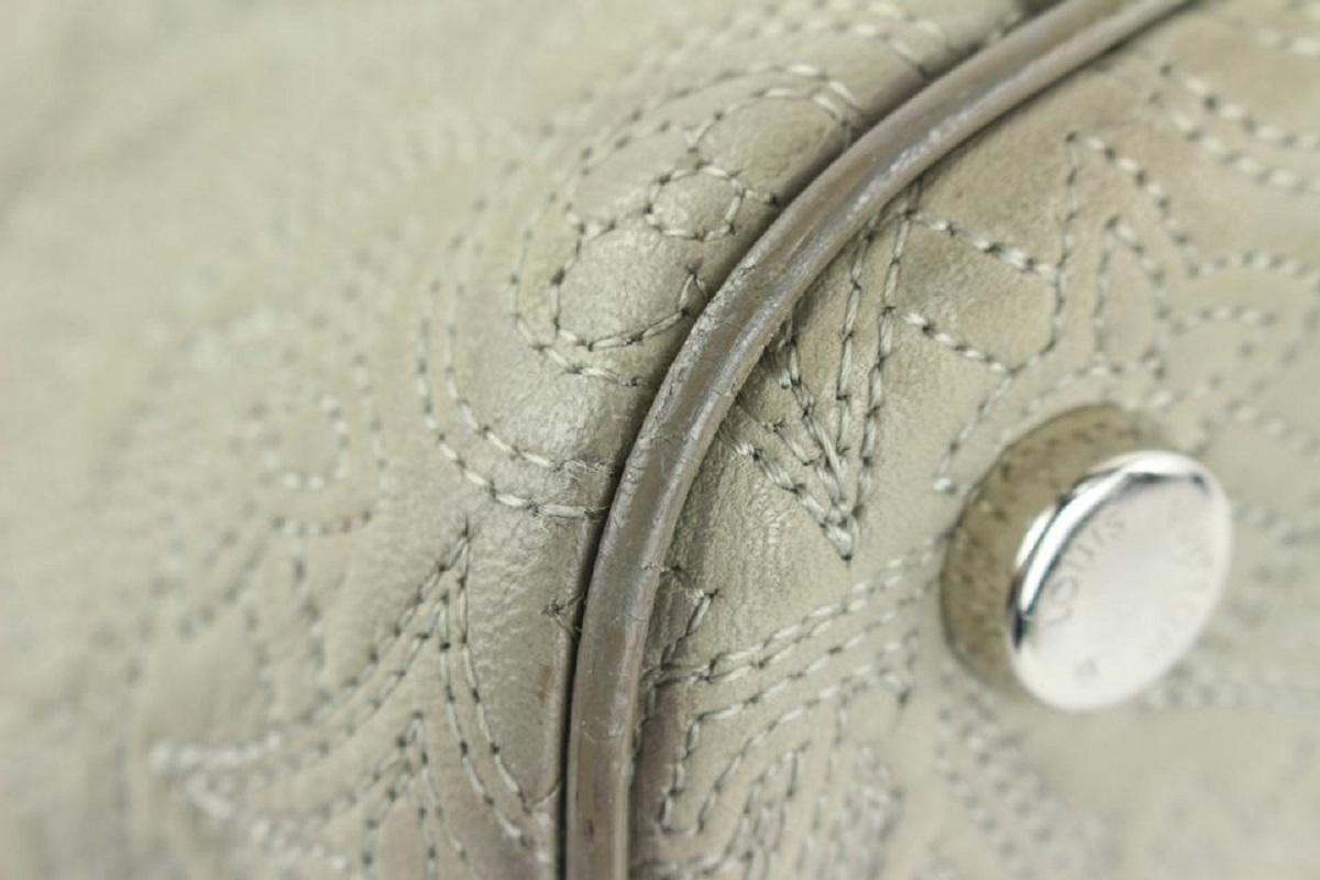 Louis Vuitton Gris Antheia Monogram Leather Ixia PM Bag 235lvs56 6