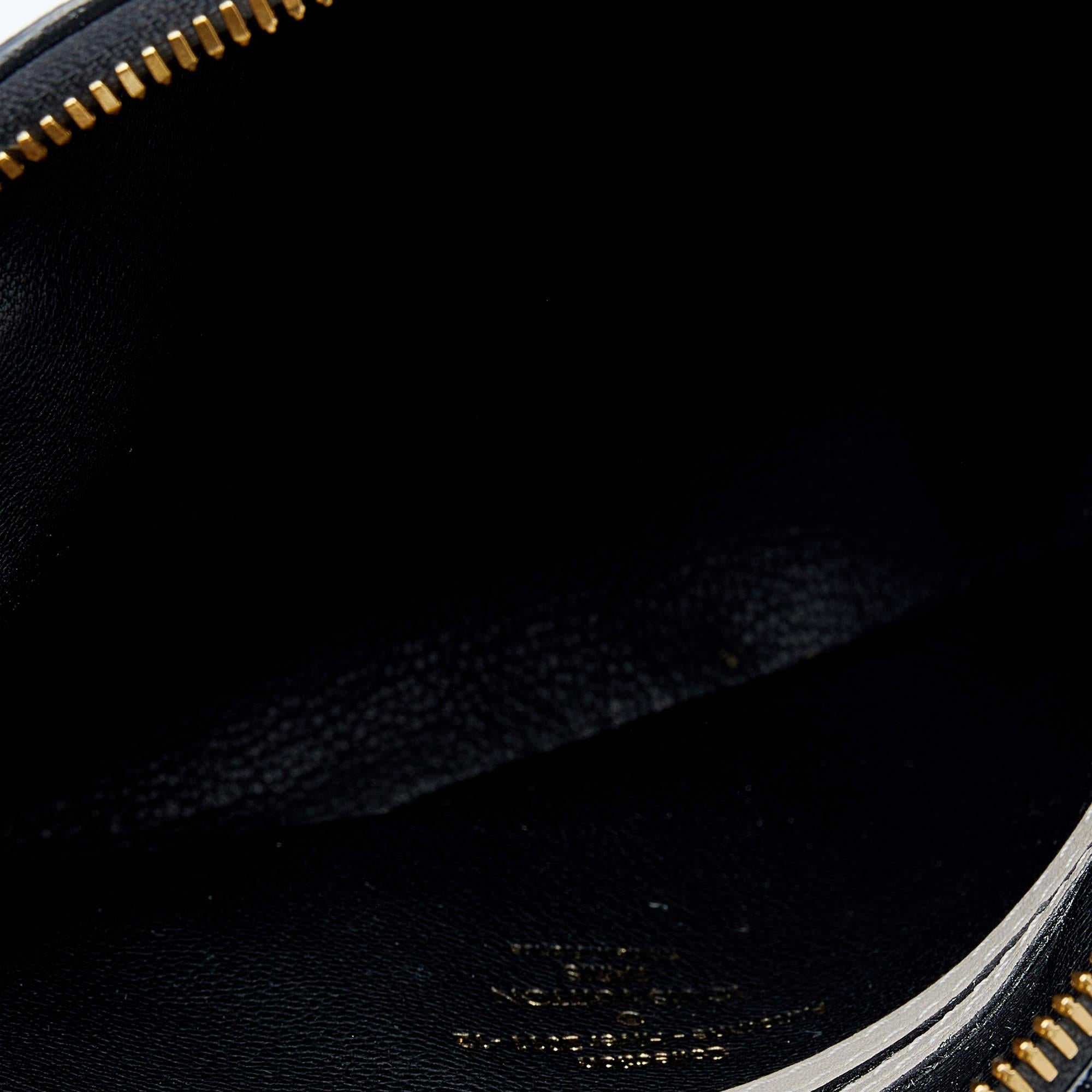 Louis Vuitton Gris Cuir Obsession Lockit BB Bag 3