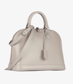 Louis Vuitton Gris Epi Leather Alma PM